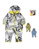 【子供服】 Little Bear Club (リトルベアークラブ) 動物幾何学柄カバーオール 70cm～90cm N54750