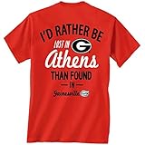 Georgia Bulldogs Lost in Athens Tshirt L