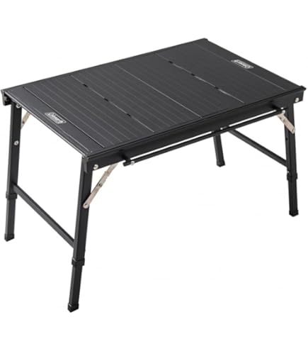 Coleman ウッドロールテーブル110 ブラック限定品 楽天市場】コールマン（Coleman）ナチュラルウッドロールテーブル