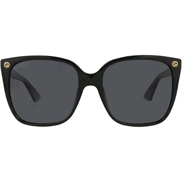 Amazon | [グッチ] GG0876S 女性 サングラス BLACK/GREY SHADED 60/20