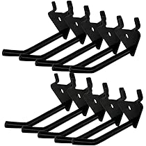 Amazon | 有孔ボードフック Mサイズ（10cm） 穴間ピッチ20mm 穴径 5mm