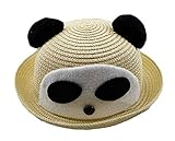 春夏可愛い漫画帽子 – Children Sun Hat – Bear – ホワイト