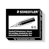 ステッドラー プレミアム カートリッジインク ブラック 480-9 6本入り