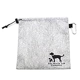 ザ・ブラックラブカンパニー エチケット袋/Mサイズ （※カラビナ付） /犬グッズ専門店 オリジナル 犬用 ペット用 うんち袋 防臭 消臭