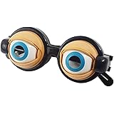 [KYON] 目が動く眼鏡 おもしろ 眼鏡 面白 パーティ 仮装 パーティー イベント用 玩具 メガネ クレイジーアイズ めがね