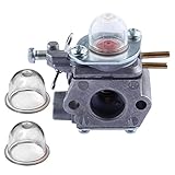キャブレター付きプライマー　電球はトロイ - ビルト（Troy-Bilt）TB80EC TB32EC YM21CS TB21EC TB22EC TB2040XP トリマー # WT-973 に適合　社