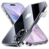 NIMASO iPhone 17 用 ケース クリア 黄変防止 耐衝撃 米軍MIL規格 SGS認証 カメラコントロールカバー付き （氷星シリーズ）