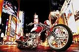 Motorcyclesポスター写真壁紙 – ミッドナイトライダー( 69 x 45インチ）