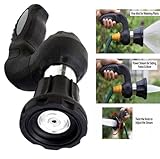 LORIA・JP 散水ノズル ガーデンホースノズル 加圧水銃 ピストルグリップトリガー ハンドスプレー ヘビーデューティ高圧水スプレーガン