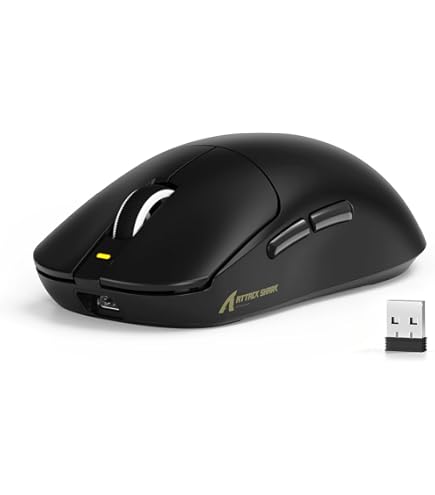 Amazon.co.jp: ATTACK SHARK V8 Gaming Mouse, Nordic 54L15