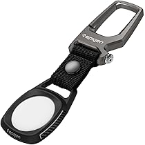 Amazon.co.jp: Spigen AirTag ケース キーホルダー カラビナ付き