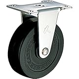 ハンマー　オールステンレス　Ｅ型固定　ゴム車７５ｍｍ