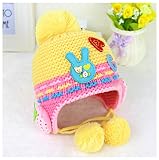 Foxy Fane HAT ベビー・ガールズ カラー: イエロー