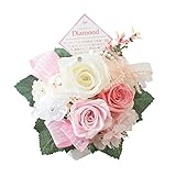 花由 プリザーブドフラワー パレット 4月 ダイヤモンド マケプレプライム便