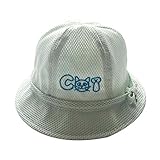 コットンハットベビーキャップサマーハット折り畳み式ビーチハットラブリーサンハットグレートギフトブルー