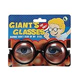 Bristol Novelty Black Giants Glasses. General Jokes - Men's - One Size