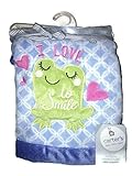 Carter's Embroidered Boa Blanket, Girl Frog by Carter's