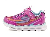 [スケッチャーズ] SKECHERS 女の子 男の子 キッズ ベビー 子供靴 運動靴 通学靴 スニーカー S ライト ルーモス 光る靴 ゴム紐 ストラップ カジュアル S LIGHT-LUMOS 10