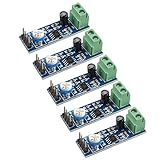 LM386オーディオアンプモジュール200回5-12V 10K調整可能な抵抗 (5個セット)