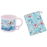 【セット買い】コップ 200ml 食洗機対応 + コップ袋  アナと雪の女王 17