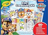Crayola (クレヨラ) パウパトロール 5イン1 クリエイティビティキット 塗り絵ギフト 男の子 女の子 対象年齢4歳以上。