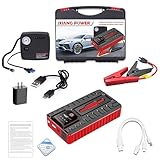 [Lubiling] ジャンプスターター 12v 車用 49800mAh大容量 車用エンジンスターター 車緊急始動 急速充放電 LEDライト搭載 安全保護 モバイルバッテリー機能 PSE認証済 防災 電源コード付き