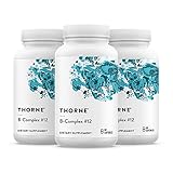 Thorne (ソーン) ビタミンB群サプリメント Bコンプレックス#12 活性型ビタミンB12・葉酸配合 カプセル 60粒 3個セット 【合計180粒/180回分】