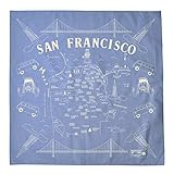 MAPTOTE バンダナ　San Francisco　chambray