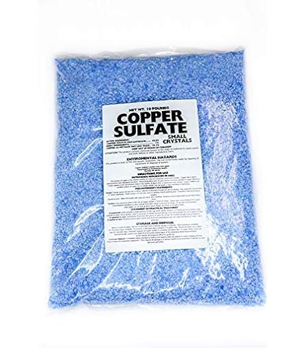 Amazon.co.jp: 硫酸銅 スモールクリスタル 25ポンド バッグ 99