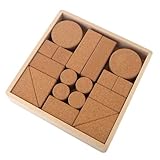 【日本製木のおもちゃ】コルク積木k38