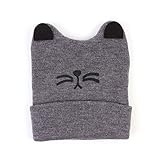 MIOIM® 秋冬 防寒 キッズ ベビー 子供 ニットキャップ ニット帽子 カジュアル 耳付き 猫形 可愛い 暖かい ユニセックス