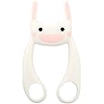 （ヘルプマイマム）HELPMYMOM サポうさ 離乳食 仕上げ磨き 育児グッズ (ミルキーホワイト)