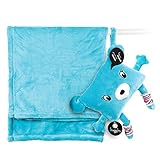 My Friend Huggles DodotoGo, Soft Baby Blanket Stored in a Huggable Pouch, Blue by My Friend Huggles 