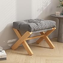 うらこ！ブルーのみ　フットスツール Amazon.co.jp: フットスツールpouffe椅子ラタンわらプーフハンド