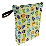 Blueberry Diaper Wet Bag, Monsters by Blueberry