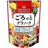 日清シスコ ごろっとグラノーラ 脂質75%オフ メープル仕立ての贅沢果実 400g×6袋