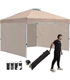 Amazon | ApeexCanopy タープテント 2m×2m 【専用横幕/サイドシート3枚