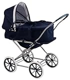 Just Like Mommy 3 in 1 人形用ベビーカー Navy White 09922