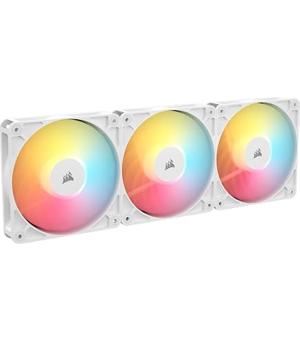 Amazon | CORSAIR ML120 RGB ELITE、AirGuide 付き 120mm 磁気浮上式