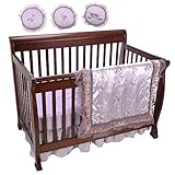 F.A.O Schwarz 7 Piece Giselle Crib Bedding Set by Kids Line [並行輸入品]
