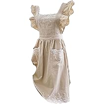 ✨未使用品サエラ・アキアカネ❀花柄レース付きエプロンドレス風❀❀ ✨未使用品サエラ・アキアカネ❀花柄レース付きエプロンドレス風❀❀