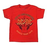 AC/DC - FLYING AXE TODDLER / エーシー・ディーシー　オフィシャル　バンドTシャツ　チャイルド　ベビー服　キッズ　子供用　2歳児用
