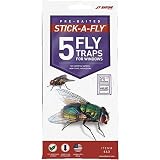 JT EATON443Stick-A-Fly Fly Trap For Windows-5PK WINDOW FLY TRAP (並行輸入品)