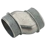 Hubbell-Raco 1458-3 Nipple, Offset 3/4-Inch, 2-Inch Trade Size, Threaded, Zinc [並行輸入品]