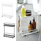 シャワーラック ディスペンサースタンド タワー TOWER ワイド TOWER特集(ブラック)