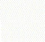 SheetWorld Fitted Pack N Play (Graco) Sheet - Pastel Colorful Pindots Woven - Made In USA by sheetwo