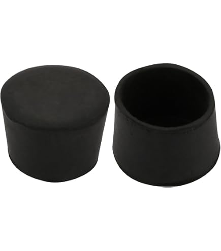 Amazon.co.jp: uxcell パイプキャップ 内径40mm 家具デスク椅子用 円形