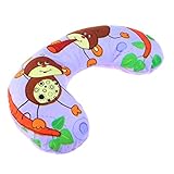 Lovoski 幼児　赤ちゃん　ベビーピロー　U型枕　枕　睡眠パッド　頭サポート　まくら　柔らかい