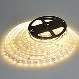 Fire River LEDテープライト 防水 LEDテープ 10m/300個LED SMD5050 切断可能 高輝度 ストリップライト 電球色 (電源含まれません)