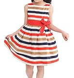(スマイル ワキキ)Smile YKK カジュアル ボーダーワンピース キッズ 女の子 ワンピース ベビー 子供服 カラフル 140